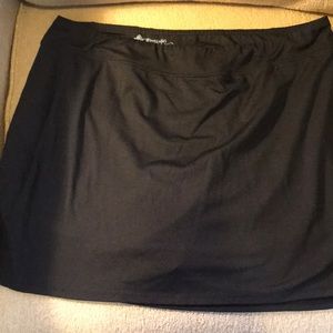 Gently used black Costco skort